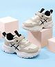 Cute Walk by Babyhug Velcro Closure Sneakers - Beige