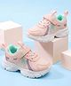 Cute Walk by Babyhug Velcro Closure Solid Sneaker Shoes - Grey