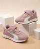 Cute Walk by Babyhug Velcro Closure Solid Sneaker Shoes - Pink