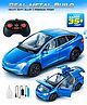 Fiddlerz Diecast Remote Control Car Toy for Kids with Mist Spray Action High Speed RC Car Rechargeable RC Vehicle for Boys & Girls Age 3+ (Blue)