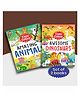 Copy Colour Combo 2 I Copy Colour Amazing Animals & Awesome Dinosaurs I Activity Books Set of 2 | Fun Colouring & Early Learning Books for Kids I Pack of 2 Books for ages 3 to 6 years - English