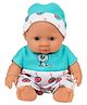 FunBlast Height 19 cm Realistic Cute Baby Doll with Rotatable Legs and Arms for Kids  Pack of 1 Doll (Multicolor-C)