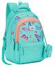 Genie 17 Inches Nectar School Backpack for Girls 27 Litre 3 Compartments - Teal