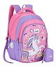 Genie 15 Inches Twinkle Corn 20 Litres School Backpack For Girls - Pink