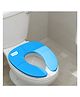 LuvLap Portable Folding Potty Training Seat | Fits Western Toilets | Non-Slip Silicone Pads | Travel Friendly | Easy To Carry - Blue