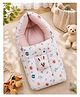 VOIDROP Baby Carry Bed Premium Printed Muslin Sleeping Bag - Flower Print