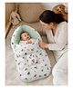 VOIDROP Baby Carry Bed Premium Printed Muslin Sleeping Bag- Bird Print