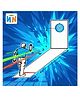 NIYANA TOYZ Magnetic Dart Board (Blue)