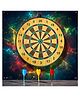 NIYANA TOYZ Magnetic Dart Board (Wooden)