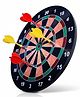 NIYANA TOYZ Magnetic Dart Board (Black)