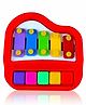 NIYANA TOYZ Musical Piano With Xylophone - Red