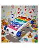NIYANA TOYZ Car Xylophone Toy - White
