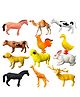 NIYANA TOYZ Farm Animal Figurines - 12 Pieces