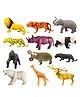 NIYANA TOYZ Wild Animal Figures-12 Pieces