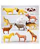 NIYANA TOYZ Farm  Animal Figures-12 Pieces