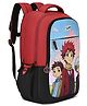 Skybags Height 18 Inches Manga 27 Litres Anime Casual Backpack With 3 Compartments & Adjustable Shoulder Strap - Red