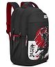 Skybags 18 Inches Kenshi 34L Samurai Anime-Inspired Casual Backpack with 3 Compartments Adjustable Shoulder Strap & Pencil Pouch- Black