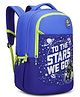 Skybags 18 Inches 37L Astronaut-Inspired Backpack with 3 Compartments & Side Pockect - Blue