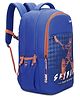 Skybags 18 Inches Klan Plus 37 Litres Cricket Casual Backpack for Boys & Girls with 3 Compartments & Adjustable Shoulder Strap- Blue
