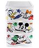 Jaypee Plus Inspace Prime Disney Mickey Multi Purpose Organizer Storage Box for Kids Stationary, Toys, Clothes, Documents,Games, Space Saving Stackable Rack Wardrobe Cabinet 3 Compartments - White