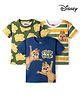 Babyhug Disney Single Jersey Half sleeves Knit T-Shirt with Chip & Dale Graphic Pack of 3 -Multicolour