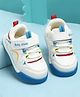 KIDLINGSS Abstract Designed Velcro Closure Shoes - Light Blue