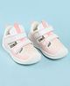 KIDLINGSS Colour Blocked Velcro Closure Shoes - Light Pink