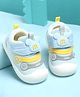 KIDLINGSS Colour Blocked Bunny Applique Detailed Velcro Closure Shoes - Light Blue