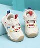 KIDLINGSS Colour Blocked Velcro Closure Shoes - White