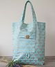 Rustic Blends Pack of 3 foldable bag Pink-Teal-Green