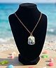 SKD Beach Theme Pendant  Detailed Necklace - Blue