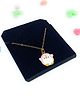 SKD Penguin Charm Detailed Necklace - Pink