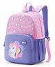 American Tourister Lush Height 16 Inches Girls Backpack with 2 Compartments, 1 Front Pocket & Bottle Holder 26 Liters  Unicorn Design - Lavender