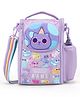 Smiggle Playtime Lunch Box Bag with Kitty Print - Lilac