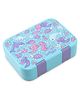 Smiggle Ljour Bento Sml TT  Lunch Box 4 Compartment Leak-Proof Food Container- Aqua