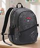 Smiggle 16.5 Inches ATTACH REALM Backpack Bag with Spacious Storage - Black Grey