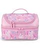 Smiggle Sea Life Printed Double Deck Lunch Box Bag - Pink