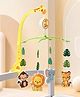 Babyhug Musical Cot Mobile with Giraffe Stand & Soft Hanging Toys Multicolor| Soothing Music | Rotating Hanging Toys| Baby Cot & Cradle Accessory| Sensory Stimulation| No Batteries Needed