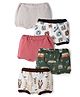 OHMS Single Jersey Knit Printed Bloomers Pack of 5 - Multicolor