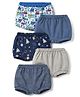 OHMS Single Jersey Knit Printed Bloomers Pack of 5 - Multicolor