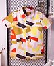 Mark & Mia Cotton Half Sleeves Printed Shirt - Multicolor