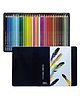 YAMAMA Hexagonal Colored Pencils Set, Soft Wood Pencils for School Kids Teachers, Drawing for Coloring, Sketching and Painting - 36 Pcs Color Pencil