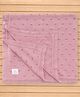 I Bears Knitted Solid Towel L 95 x B 95 cm - Light Red