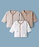 I Bears Interlock Knit Full Sleeves Striped & Printed Jhablas Pack of 2 - Multicolor