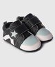 Toothless Colour Blocked Velcro Closure Booties - Navy Blue