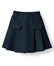 Doreme Sinker Knit Above Knee Length Solid Skorts - Dark Gren