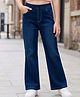 Pine Kids Denim Woven Ankle Length Washed Jeggings - Navy Blue
