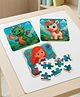 Kids 3-in-1 Magnetic Puzzle Book - Foldable Jigsaw Activity Game with Magnetic Pieces| Educational & Travel Friendly| BIS Certified|