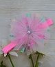 Little Miss Cuttie  Floral Applique Detailed Headband - Pink
