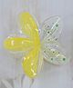 Little Miss Cuttie Floral Designed Claw Clip - Yellow